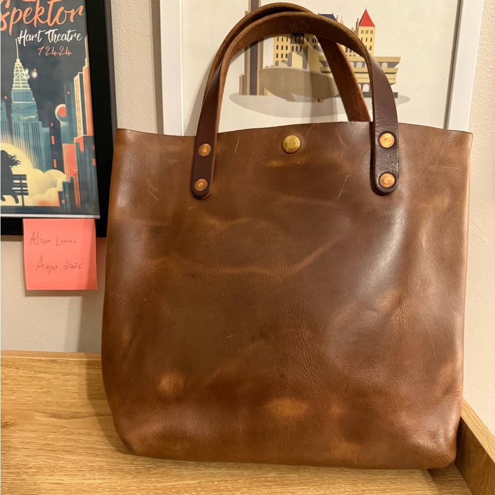 EUC KMM Natural Chromexcel Mini Tote NO STRAP